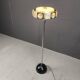 Vintage spacec age ufo floor lamp, 1970s