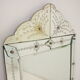 Mirror Czechoslovakia circa 1900 25x50cm