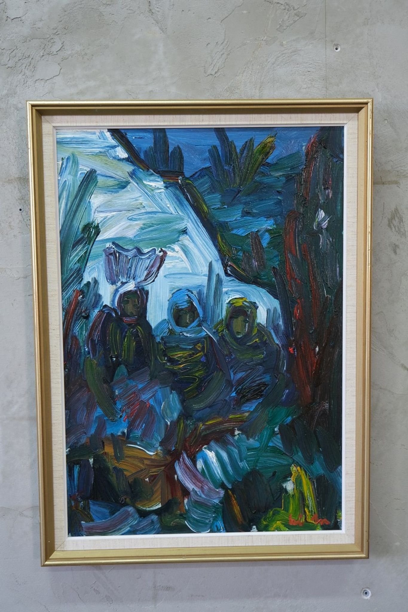 Oil on Canvas 1970s