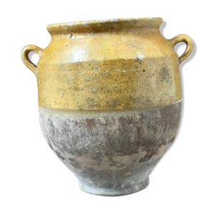 Pot jaune à graisse