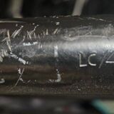 Chaise salon cassina lc4 le corbusier cuir rare cadre noir authentique