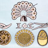 Affiche murale de l’école par Jung-Koch-Quentell "eau éponges" 1972