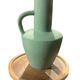 Green vase