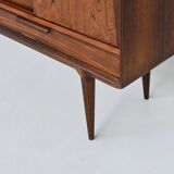 Gunni Omann highboard model 13 in rosewood Omann Jun Denmark 1960
