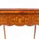 Inlaid card table, France, circa 1860. Empire