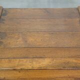 Antique English 1-door cabinet/side table from the mid/late 19th century