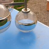 Space age design chandelier from the 70s