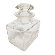 Biedermeier crystal tea box, Germany, 1890s