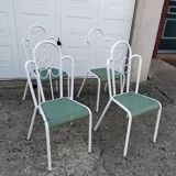 4 garden chairs from the 1960s