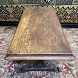 Art Nouveau style mahogany bistro table