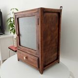 Medicine cabinet, 30s/40s oak bathroom cabinet
