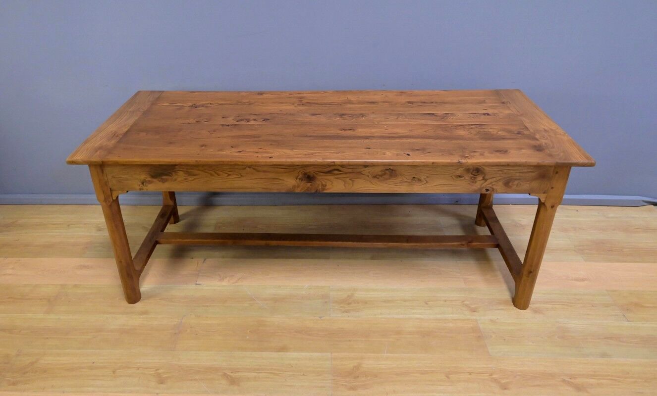 Table de ferme en frêne et chêne – 2ème partie XIXe