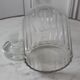 Late nineteenth century molded glass decanter