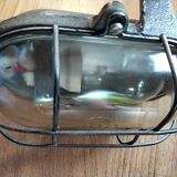 Industrial cast iron wall lights
