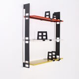 Tomado pocket shelf with bookends