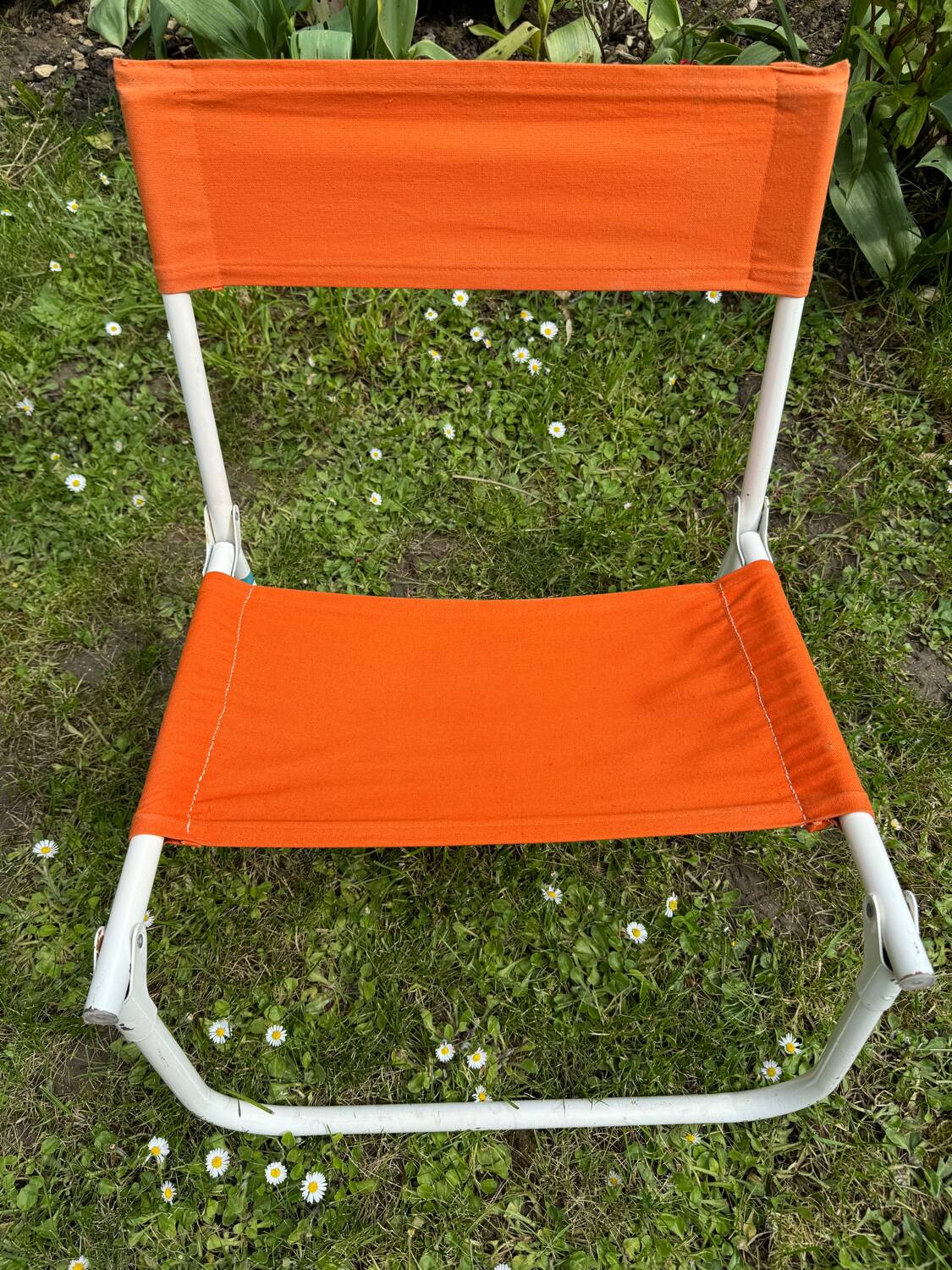 Vintage folding camping chair