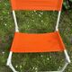 Vintage folding camping chair