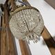Napoleon III basket chandelier with tassels