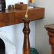 Lampadaire halogène Pied en bois