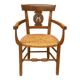 Directory straw armchair