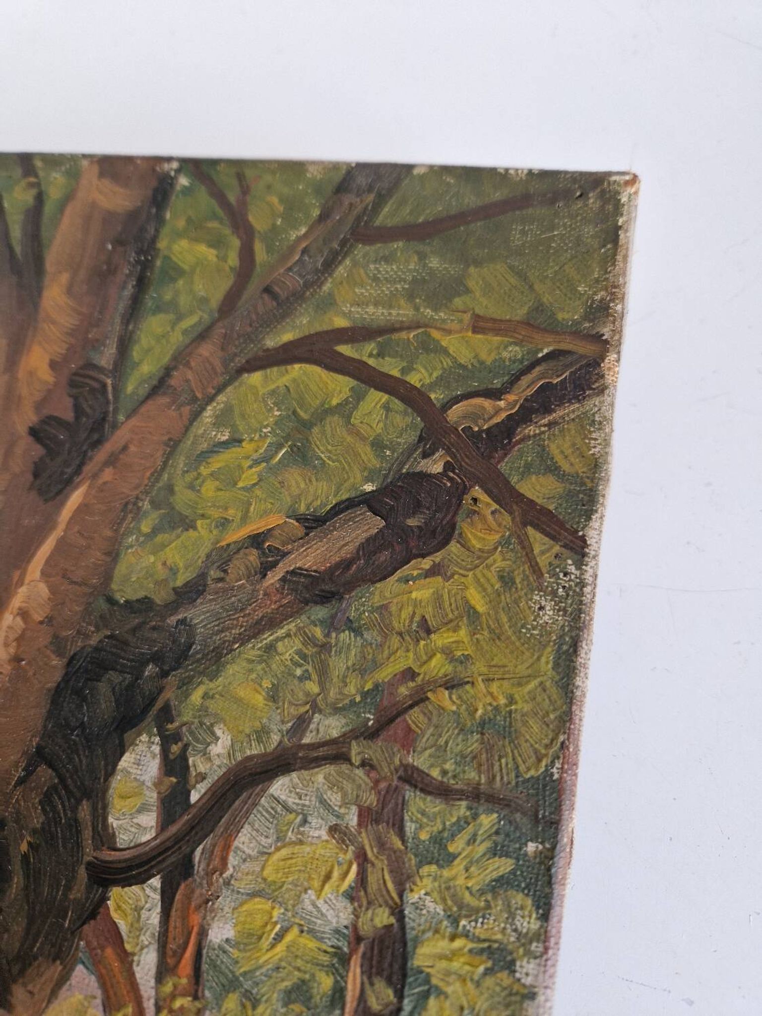 Old 19th century painting signed Jean Dufau