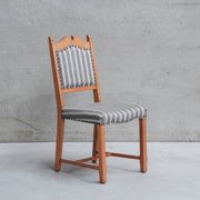 Set of Six Mid-Century Danish Oak Dining Chairs