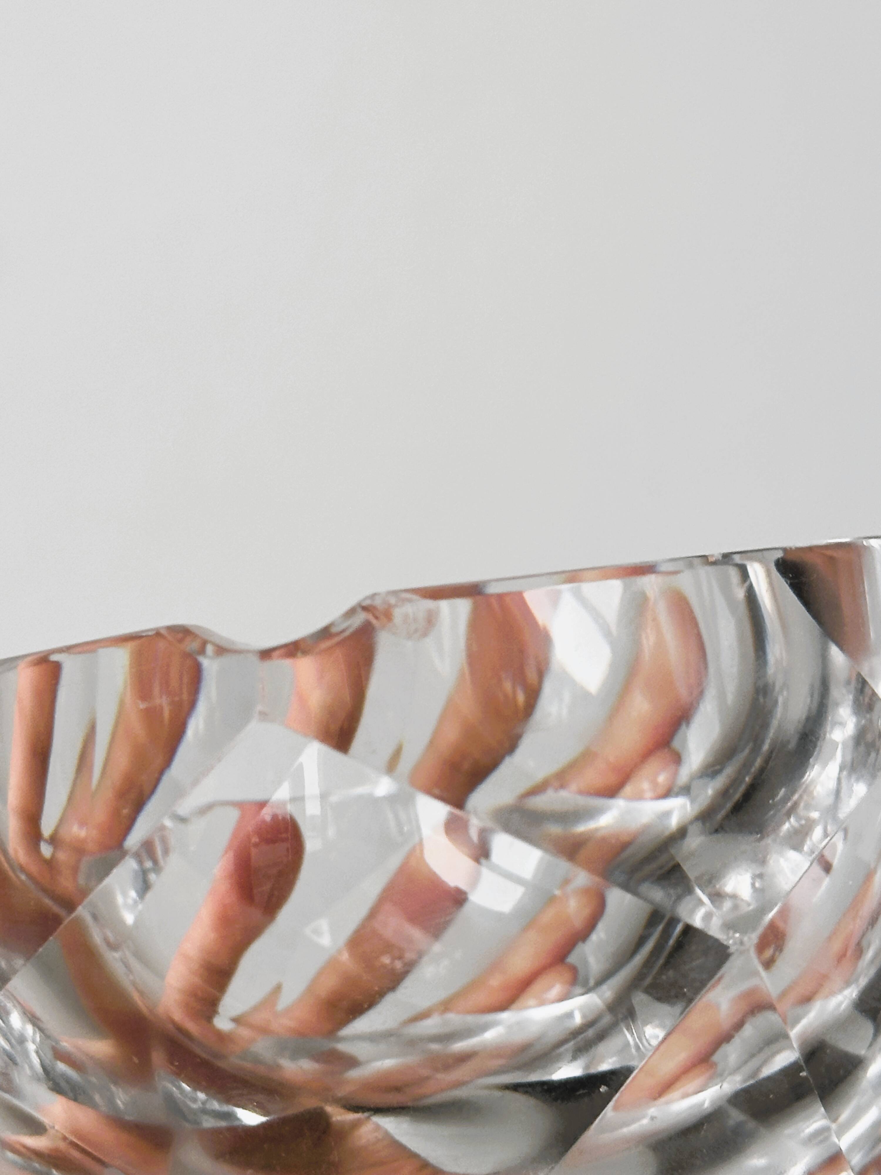 Crystal ashtray