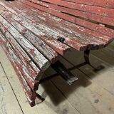 Old garden bench