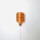 Mounted Pine Veneer Wall Lamp By Hans-Agne Jakobsson For Markaryd, Sweden 1960S