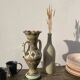 Moroccan artisanal safi vase