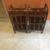 Vintage rattan bedsides