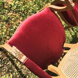Suite de 4 fauteuils cabriolets Louis XVI