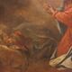 Antique Italian painting Christ in the Garden of Olives from 17th century