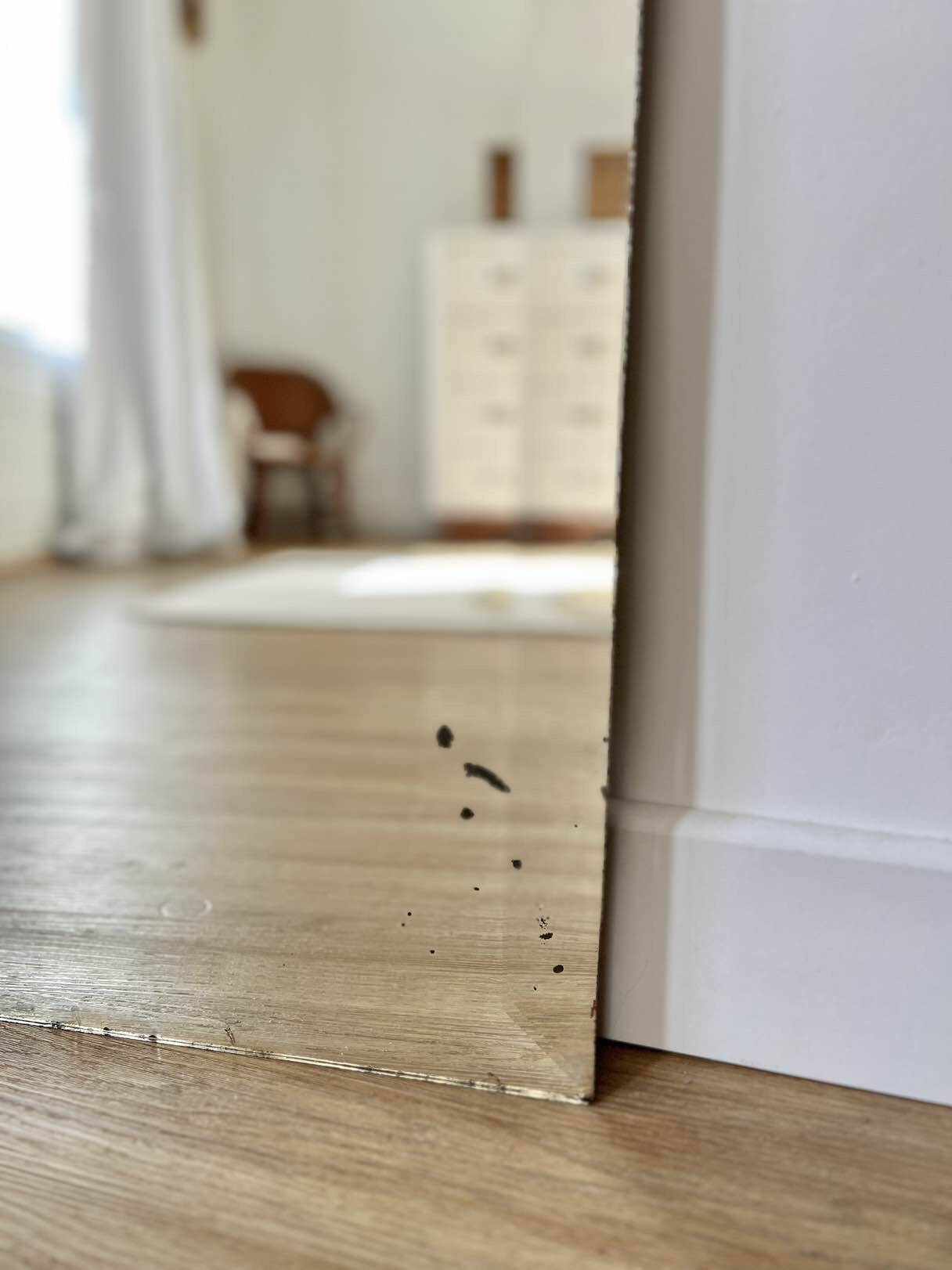 large art-deco mirror