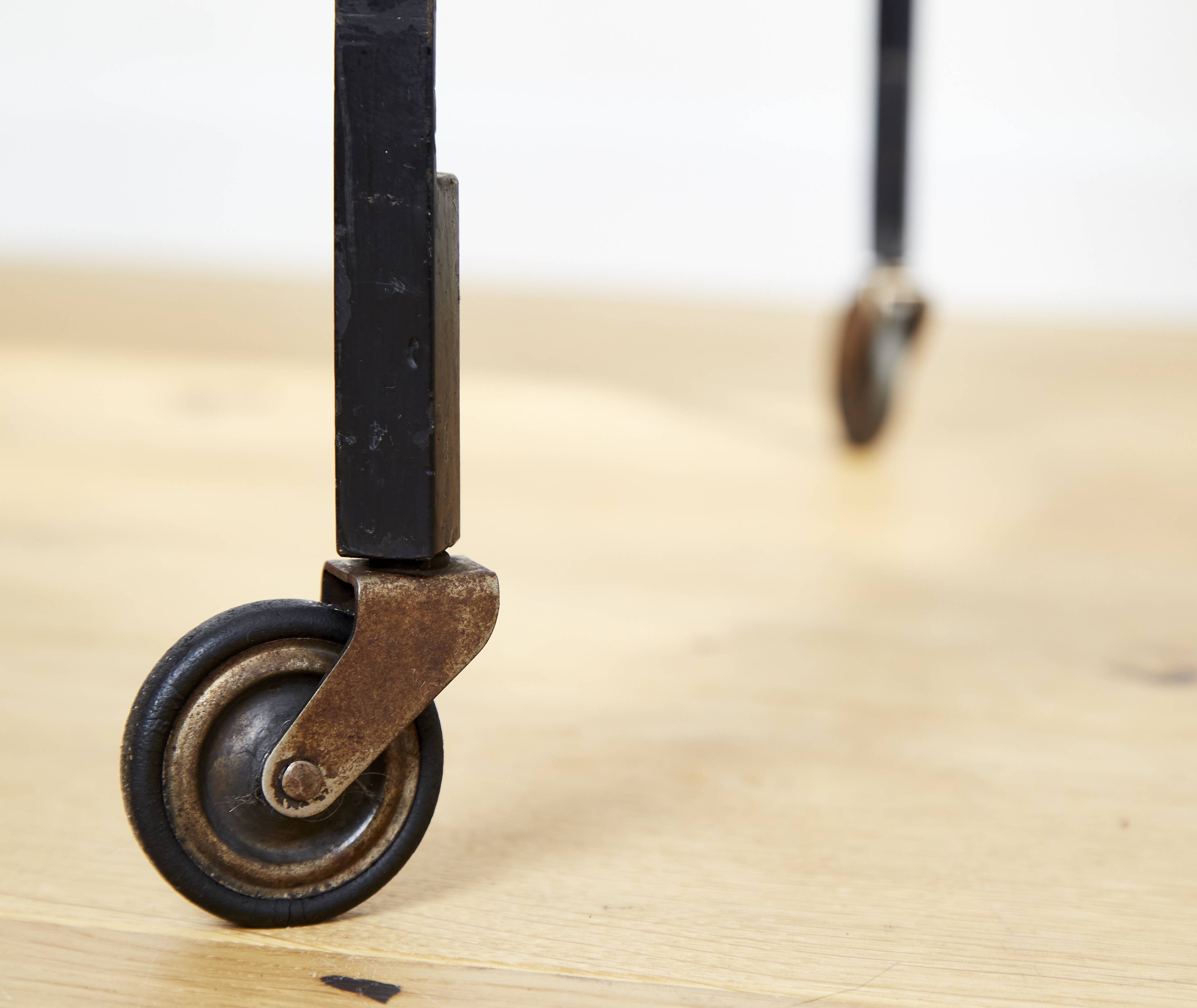 Chariot de bar Herbert Hirche pour Christian Holzäpfel, 1956