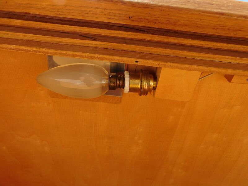 Enfilade bahut of dining room vintage showcase 1950