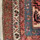 Tapis persan Karaja vintage 189x121 cm en laine, tapis oriental fait main 2485