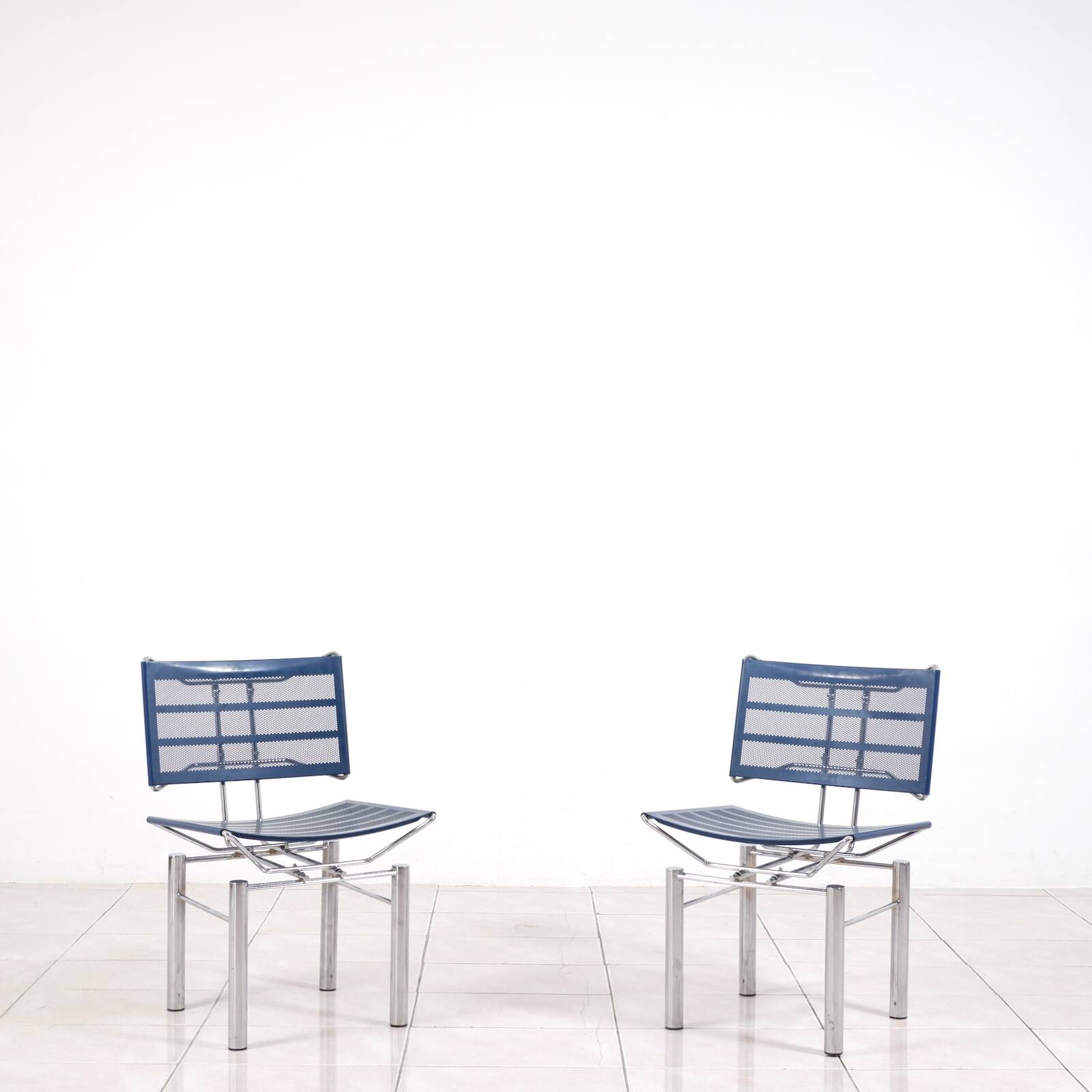 Set of 4 postmodern „8600“ chairs by Hans Ulrich Bitsch for Kusch & Co.