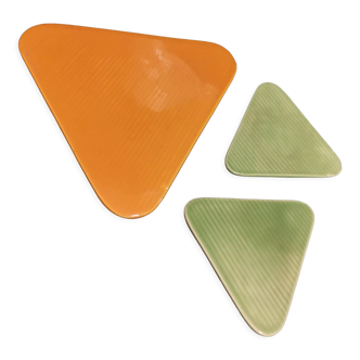 Trio dessous de plat Digoin