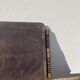 Rectangular art deco turned wood tray