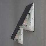 Set of two mid century modern wall lamps by Kaiser Leuchten, 1960s