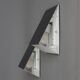 Set of two mid century modern wall lamps by Kaiser Leuchten, 1960s