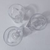 transparent chicken egg cups