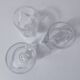 transparent chicken egg cups
