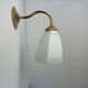 Pair of old vintage opaline sconces