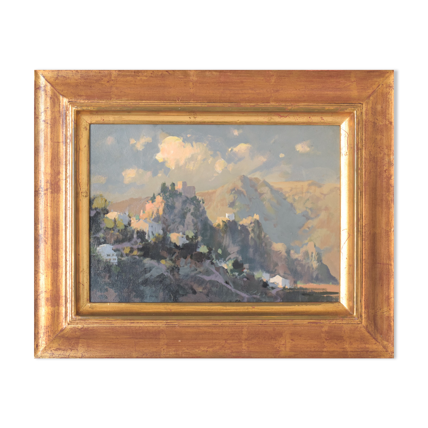 Mountain Landscape Oil