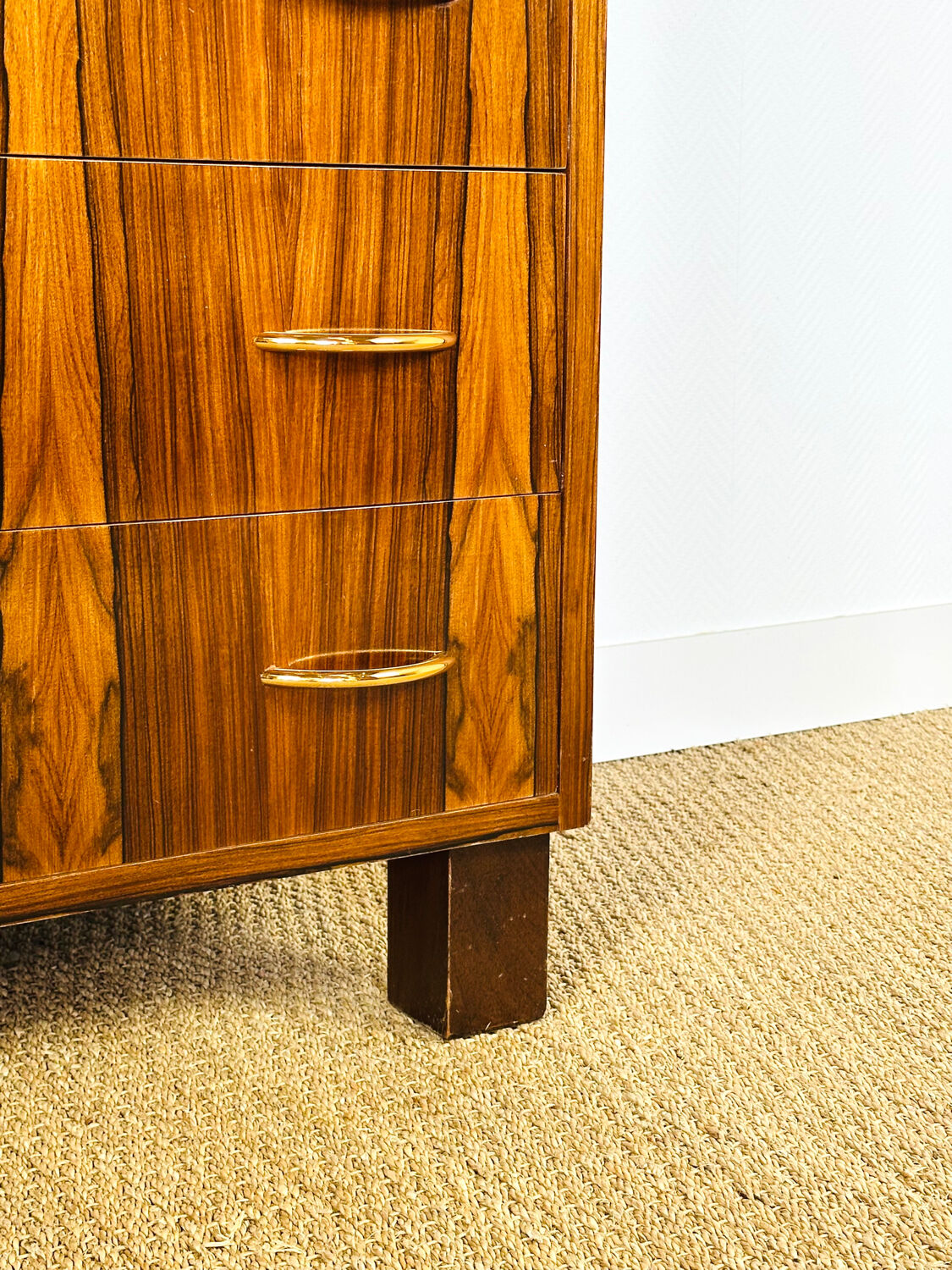 Vintage rosewood chest of drawers 1960