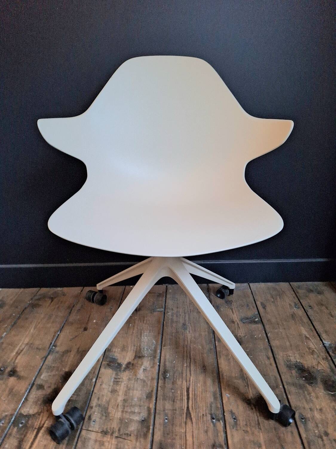 Roche Bobois Chistera chair on casters, Marcello Ziliani designer office chair