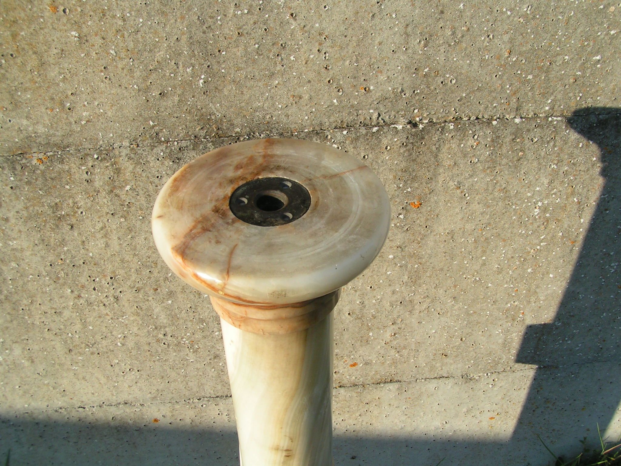 Colonne en onyx