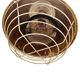 Industrial hanging lamp, heating, Narva Leuchen, Germany, 1970s.